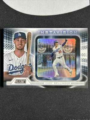 2021 Topps Stadium Club Instavision #IR-CBE Cody Bellinger Dodgers - Image 1 of 4