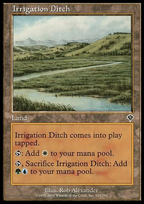 4x Irrigation Ditch ~ Lightly Played Invasion MTG Magic x4 4 UltimateMTG Playset - Image 1 of 1