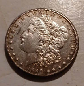 Dólar de plata Morgan 1888-S  - Imagen 1 de 3