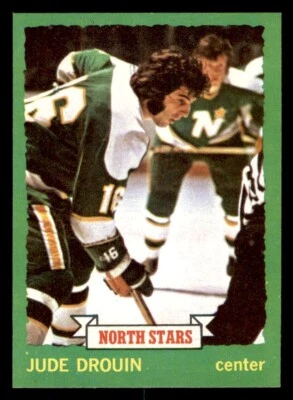 1973 Topps Hockey #125 Jude Drouin NM *d2 - Image 1 of 2