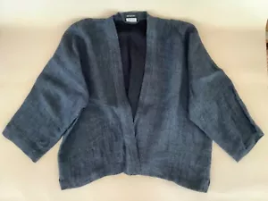 eskandar for neiman marcus linen open front size 0 - Picture 1 of 7