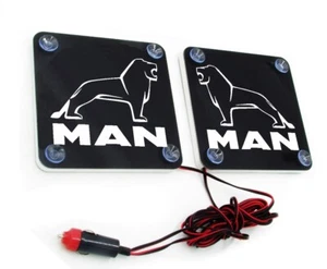 MAN 2x ESQUINA LED CAMIÓN DE CARGA 12/24V PARABRISAS IG - AFLED accesorios camión - Imagen 1 de 4