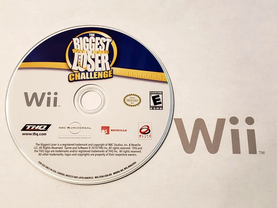 --SOLO DISCO-- The Biggest Loser Challenge (Wii, 2010) Foto 1 de 1