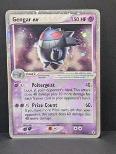 Gengar ex 108/112 Firered & Leafgreen Holo Ultra Raro Pokemon Juego de Cartas Coleccionables Nintendo MP - Imagen 1 de 6