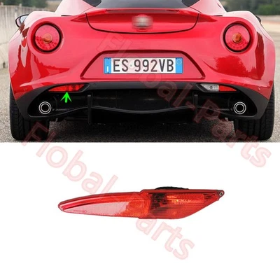 ✈Parachoques trasero izquierdo reflectores luz antiniebla lámpara para Alfa Romeo 4C 2015-2020 Foto 1 de 4