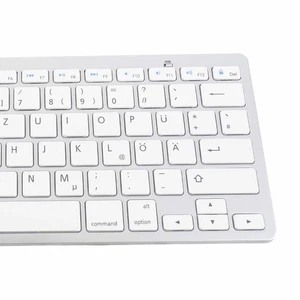 Wireless Keyboard Slim Silent Wireless German Keyboard For For ❀ - Picture 1 of 12