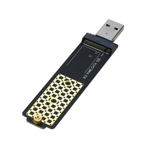 M.2 to USB Adapter, NVMe to USB 3.1 Reader Card Compatible with Both NVMe (PC... - Picture 1 of 6