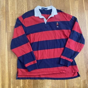 Vintage Polo Sport Rugby Style Ralph Lauren Bear Langarmshirt Gr. XL - Bild 1 von 13