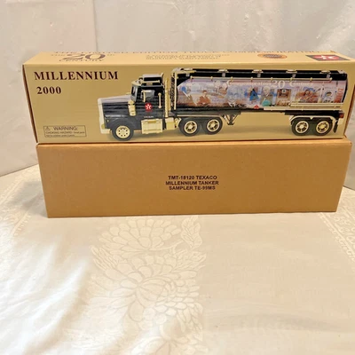 TAYLOR MADE TRUCKS TMT-18120 TEXACO MILLENNIUM SAMPLER TANKER TRUCK LGB SCALE! - Image 1 of 4