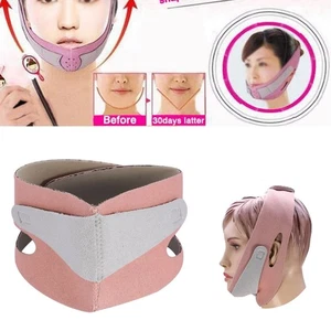 Face Slimming Mask Chin Support Facial Thin Lifting Belt Anti Snoring Band YLON - Picture 1 of 7