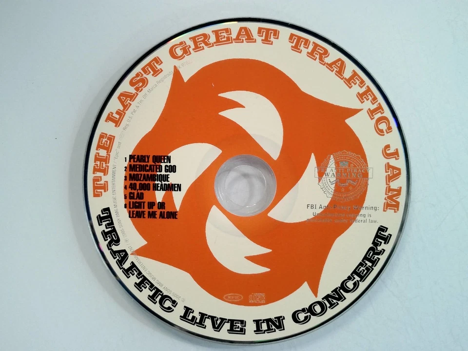 Traffic The Last Great Traffic Jam Live in Concert CD 2005 Rock - Image 1 of 1