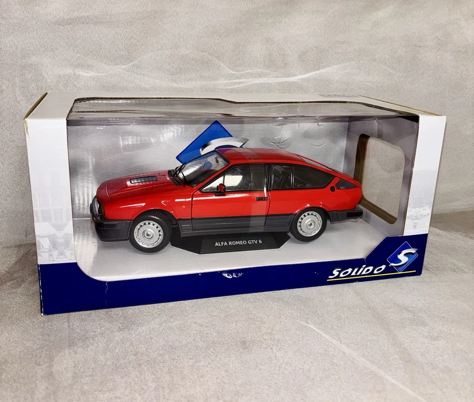 Alfa Romeo GTV 6 Rosso Solido 1/18 - Immagine 1 di 4
