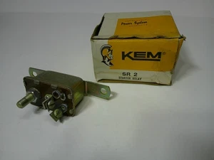 KEM #SR2 Chrysler 1956-1960 Imperial 1957-1960 12v Starter Relay NEW - Picture 1 of 3