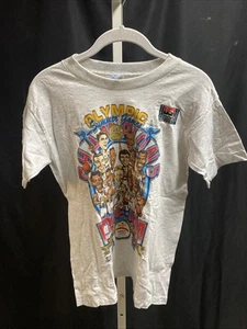NEW SALEM 1992 USA BOYS 10/12 Basketball Champions Dream Team Original T-Shirt - Picture 1 of 5