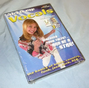 VOCALS: Learn to Sing! 3 Disc DVD SET BRAND NEW! - Picture 1 of 2