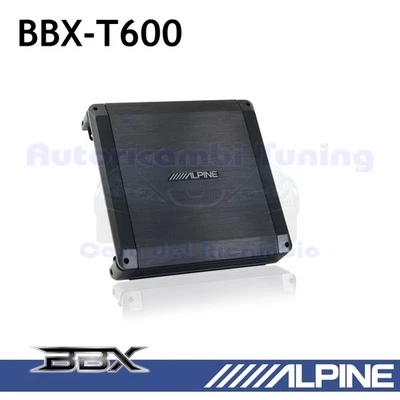 ALPINE BBX-T600 Verstärker 2 Kanäle Classe Ab 300 Watt 2/4 Ohm 70W RMSx2 - Bild 1 von 4