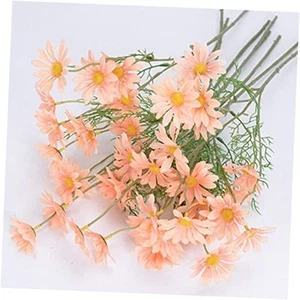Artificial Flowers 12 Bundles Artificial Silk Daisy Fake Flowers UV Resistant - Picture 1 of 7