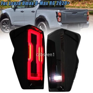 2PCS LED Tail Light For Lsuzu Dmax D-Max RG 2020-2023 Rear Brake Lamp Smoked - Picture 1 of 11