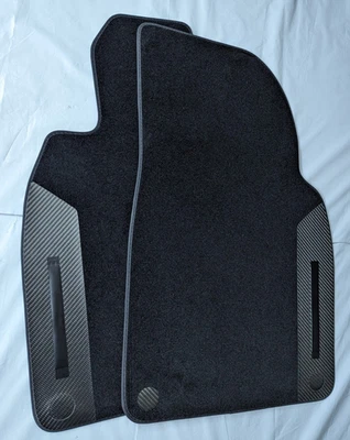 Alfombrillas para Porsche 911 Coupé Convertible, 991 (2013-2019) Custom Black IMPRESIÓN Foto 1 de 4