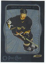 07-08 O-Pee-Chee Black #2 Andy McDonald #/100