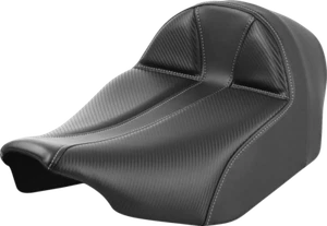 Saddlemen Dominator Carbon Fiber Extended Gel Solo Seat 2023-2025 Harley Touring - Picture 1 of 1