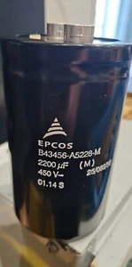 EPCOS B43456-A5228-M Condensatore elettrolitico - magazzino inutilizzato - Foto 1 di 2