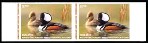 AR29P — 2009 Arkansas imperforate pair - Picture 1 of 1