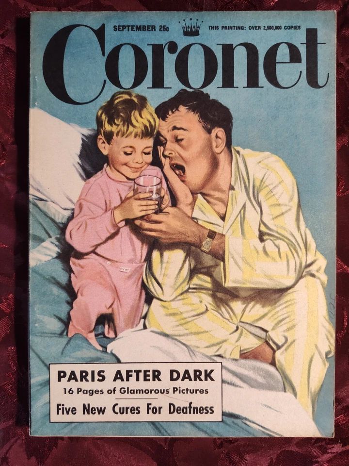 CORONET September 1951 THELMA RITTER MARINES PARIS After Dark JOHN BARRYMORE Foto 1 de 1