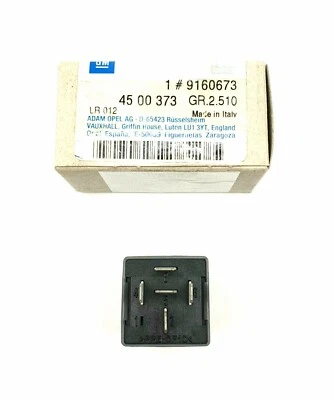 Original Opel GM Relay Heated Rear Window Movano, Vivaro, Master - 9160673 - Image 1 of 4