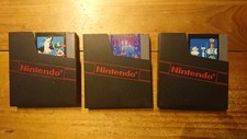 Duck Hunt + tetris + gyromite: lot of 3 nes games