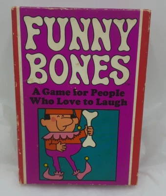 Parker Brothers Funny Bones Card Game Vintage 1968 COMPLETE - Image 1 of 4