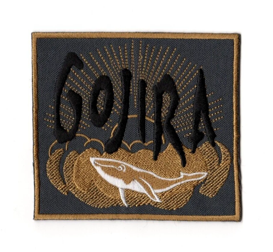 Gojira Patch | Whale French Heavy Technical Death Groove Post Metal Band Logo - Image 1 of 1