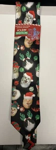 Holiday Traditions Inspired By Hallmark Seasonal Christmas Tie Cats - Picture 1 of 3