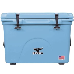 Orca Coolers Light Blue 58Qt - Picture 1 of 7
