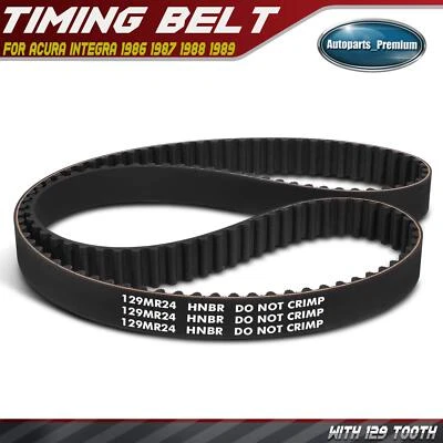 Correa de distribución del motor para Acura Integra 1986 1987 1988 1989 L4 1,6 L gas 129 dientes Foto 1 de 4