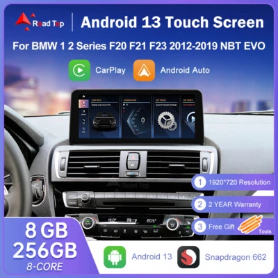 Android 13 Carplay Multimedia Touch Screen For BMW 1 2 Series F20 F21 F23 12-19 - Image 1 of 4