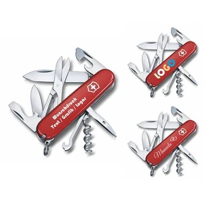 Navaja suiza Victorinox Climber personalizada con nombre rojo 1.3703 - Imagen 1 de 15