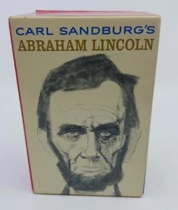 CARL SANDBURG'S ABRAHAM LINCOLN 3 Bände Taschenbuch verpackt Set 1959 Laurel Edition - Bild 1 von 4