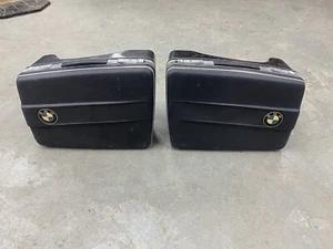 BMW R65 R75 R80 R90 R100 /6 /7 Airhead Left & Right Pannier Luggage Pair #2973E - Picture 1 of 18