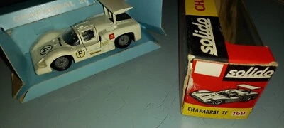 Solido 166 Chaparral 2F Race Car 1/43 (like Corgi) SCARCE late box VGC - Image 1 of 4