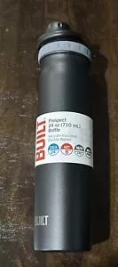 Bottiglia acciaio inox doppia parete 24 once COSTRUITA Prospect nero 5233283 NUOVO! - Foto 1 di 5