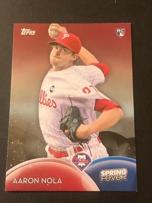 2016 Topps Spring Fever Aaron Nola #SF-37 Rookie RC - Image 1 of 2