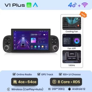 Autoradio Android para Fiat Panda 2013-2020 4G+ 64GB 8Core 4G+ Wifi Carplay BT - Imagen 1 de 9