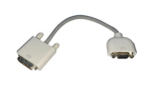 Adaptador de pantalla original Apple DVI a VGA 603-8525 MacBook Pro PowerBook  - Imagen 1 de 1