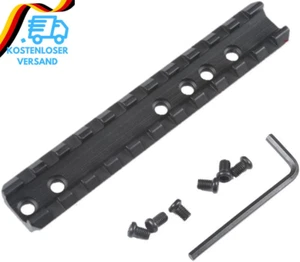 HOUSON 120Mm Aluminium Picatinny-Schiene, Picatinny Schiene Weaver Adapter Monta - Bild 1 von 12
