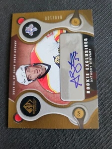 2005-06 UD SP Game Used ANTHONY STEWART RE-ST #ed 48/100 Rookie Exclusives Auto - Picture 1 of 1