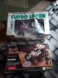 Turbo Panther Nikko + Turbo Laser. Lot 2 Voiture Télécommandé 