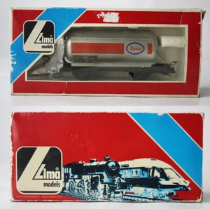 RARE VINTAGE 80'S LIMA MODELS ESSO WAGON TRAIN HO 302711 ITALY NEW NOS ! - Picture 1 of 7