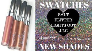 ColourPop Ultra Metallic Lipstick - Choose your colour - New in Box
