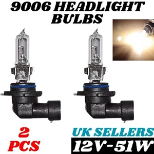 2 x HB4 12V-51W 9006 Halogen Headlamp Headlight Fog Lights Main Beam Car Bulbs - Picture 1 of 14